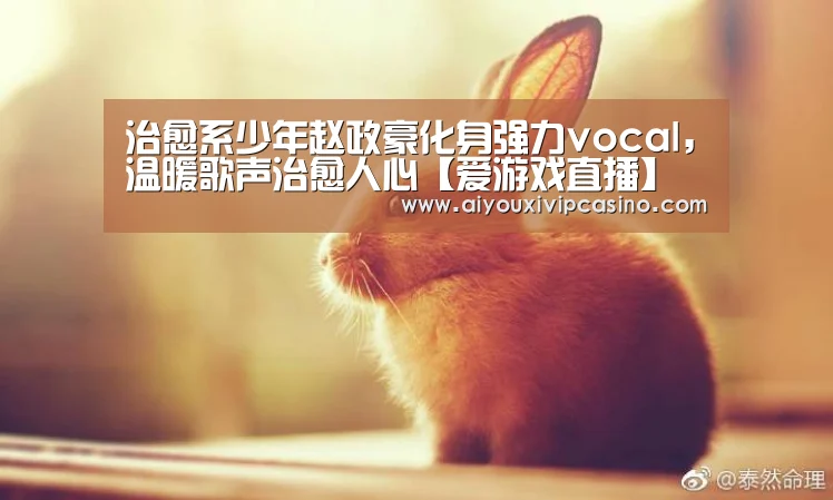 治愈系少年赵政豪化身强力vocal,温暖歌声治愈人心【爱游戏直播】(图1) 爱游戏直播